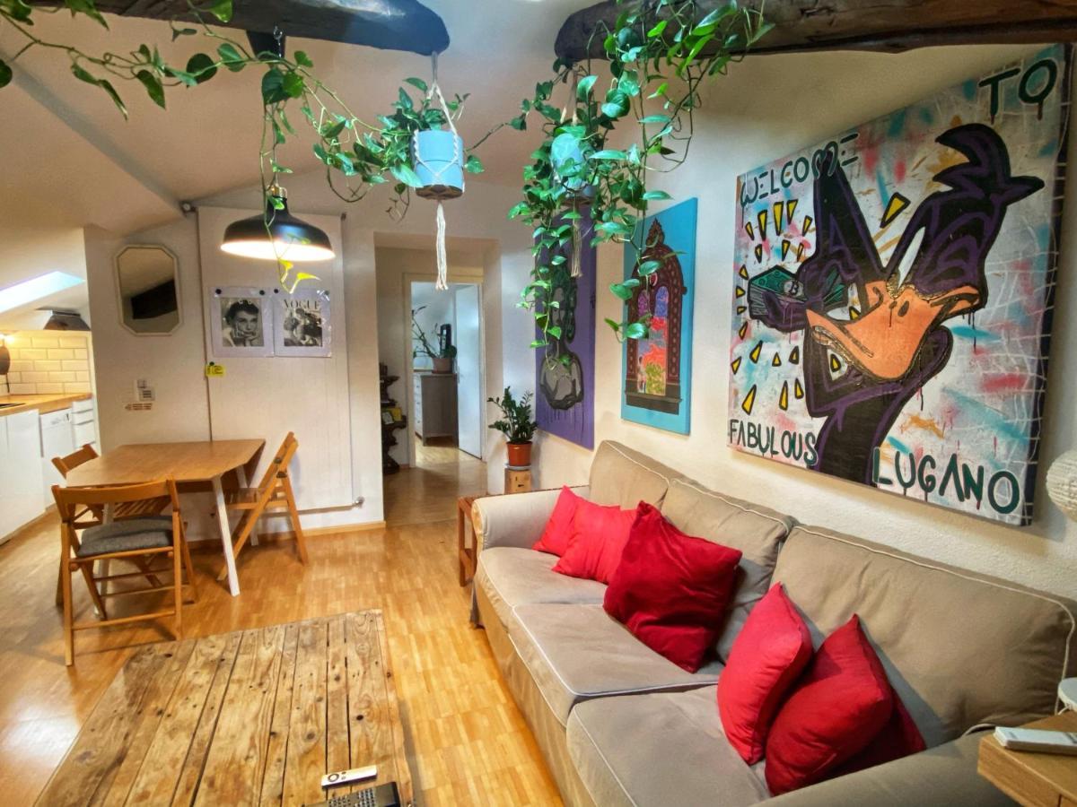 Cozy Apartment By The The Lake Of Лугано Экстерьер фото
